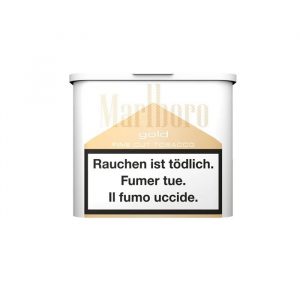 Marlboro Gold Fine Cut Tin
